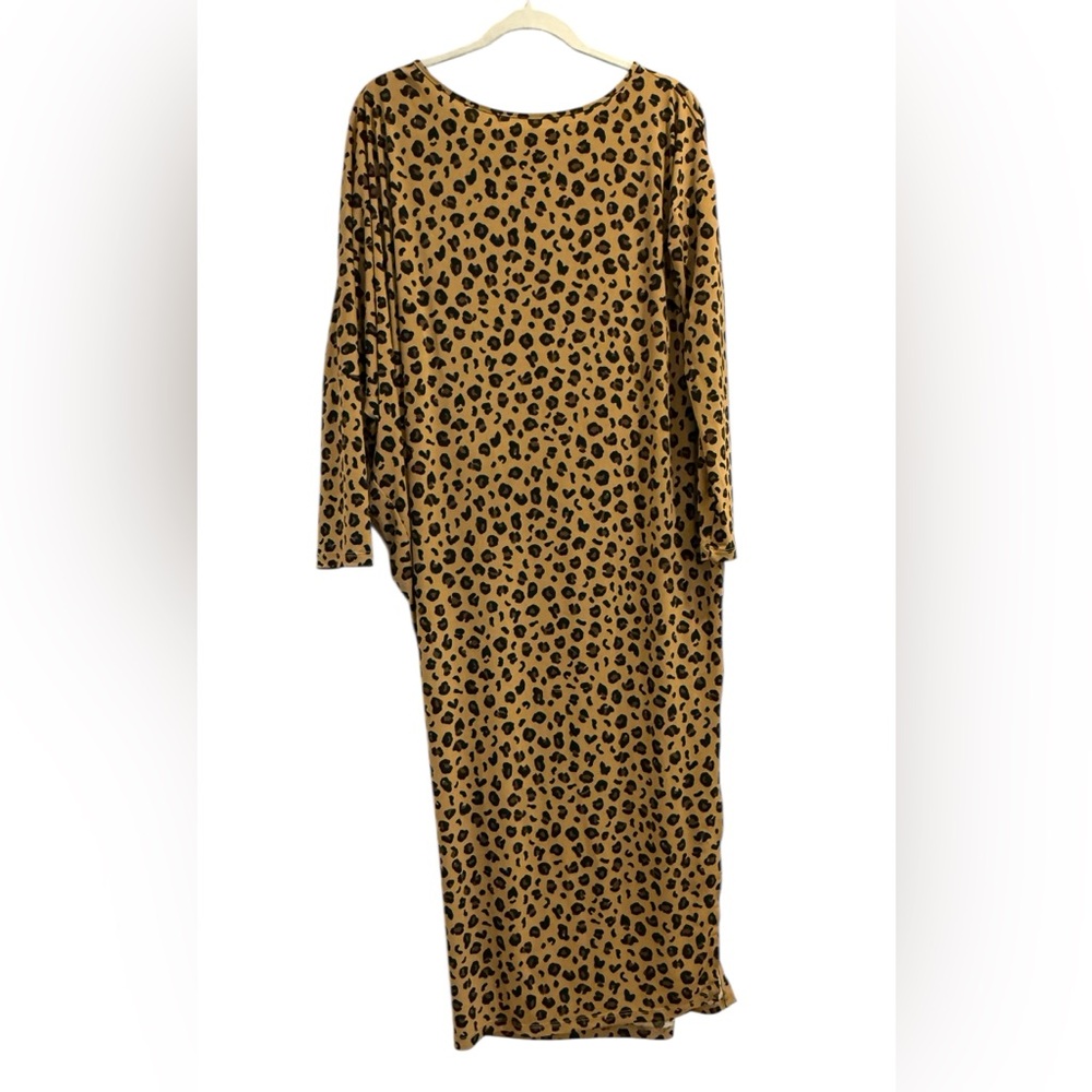 Never Fully Dressed Animal Print Long Sleeve Dress